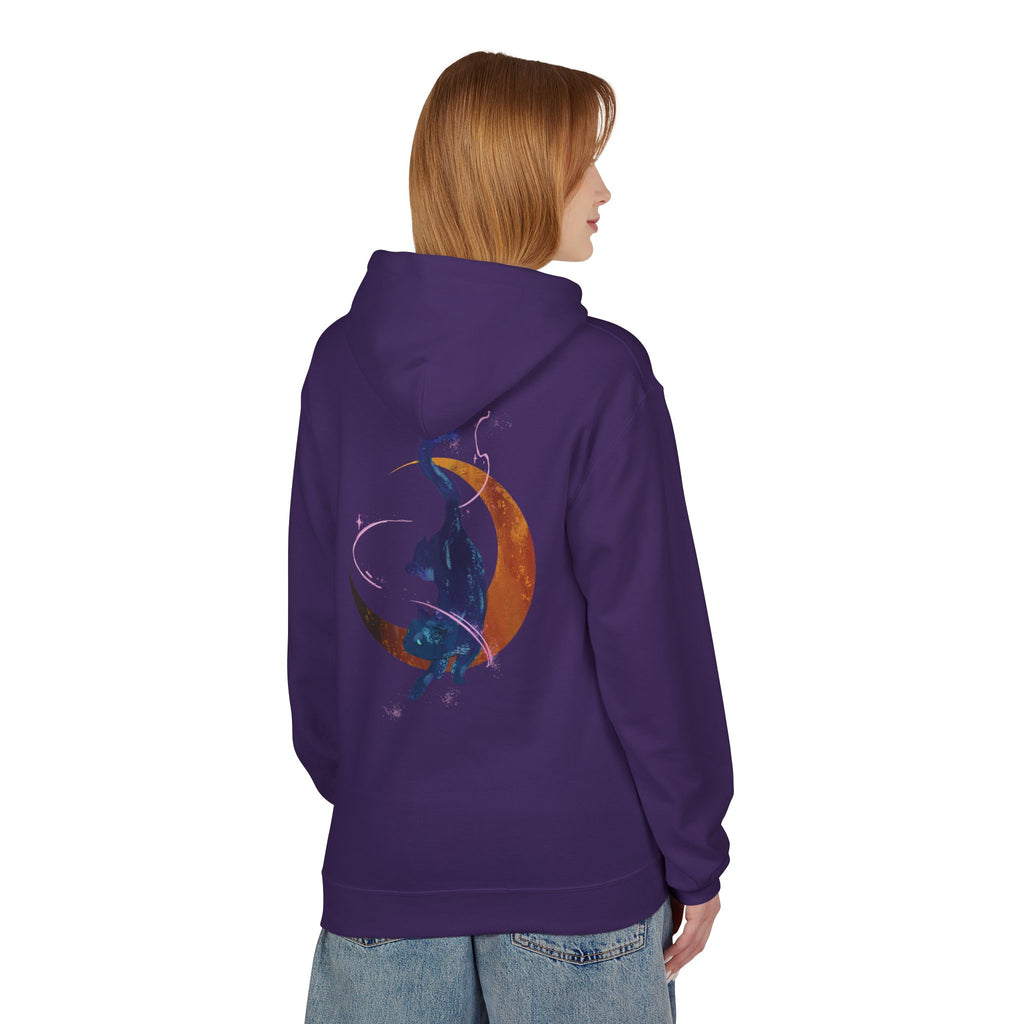 Lunar Cat Hoodie (Unisex) Couple