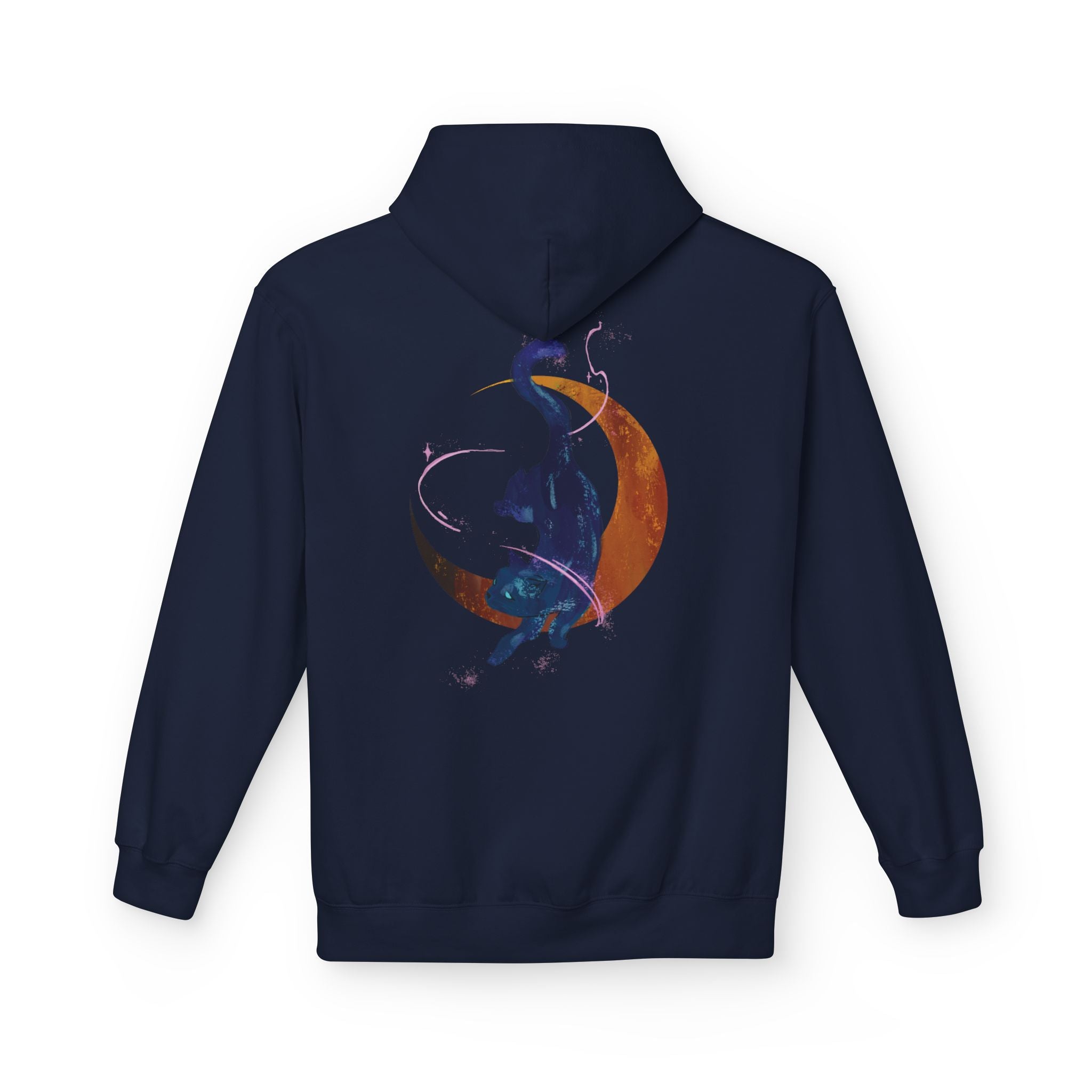 Lunar Cat Hoodie (Unisex) Couple