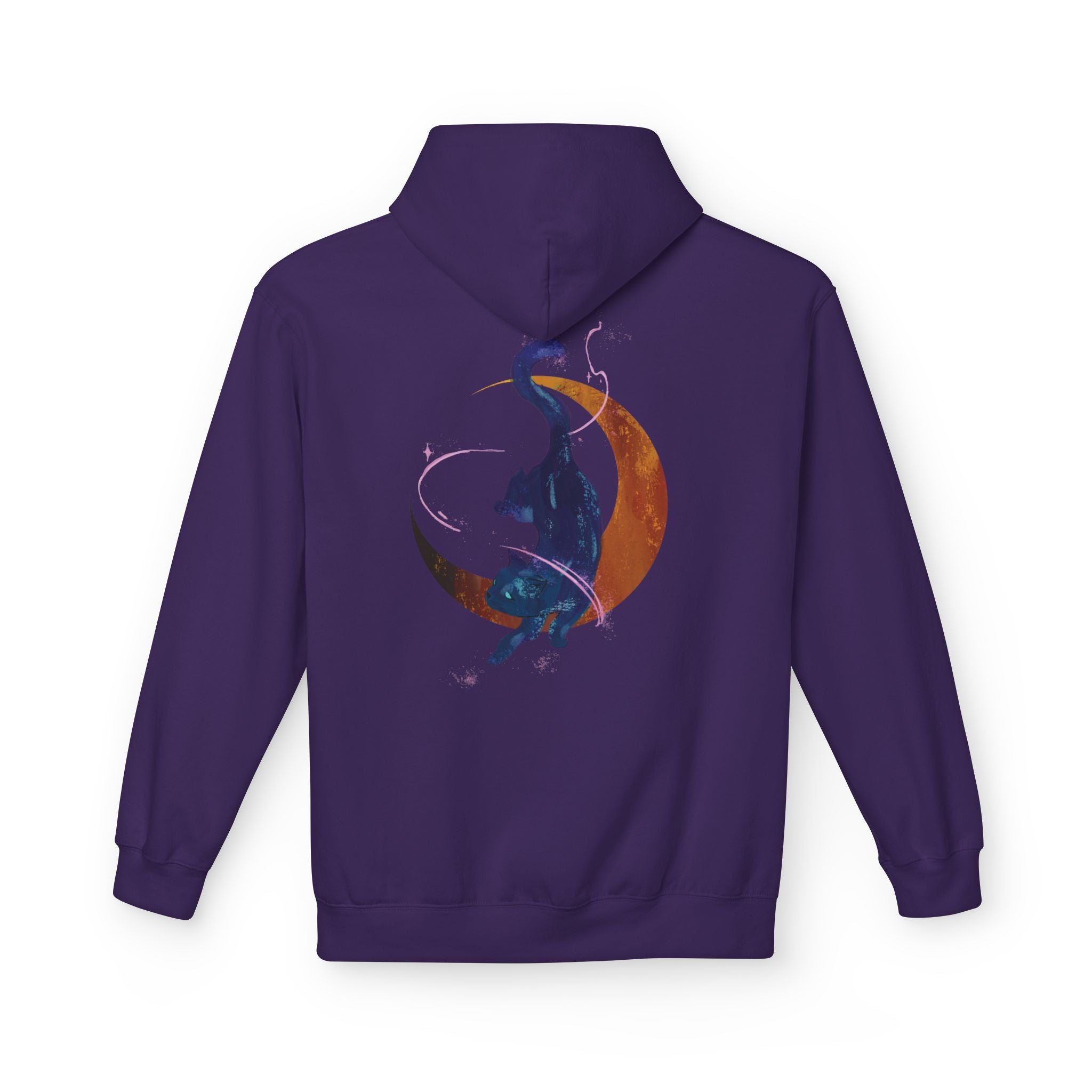 Lunar Cat Hoodie (Unisex) Couple