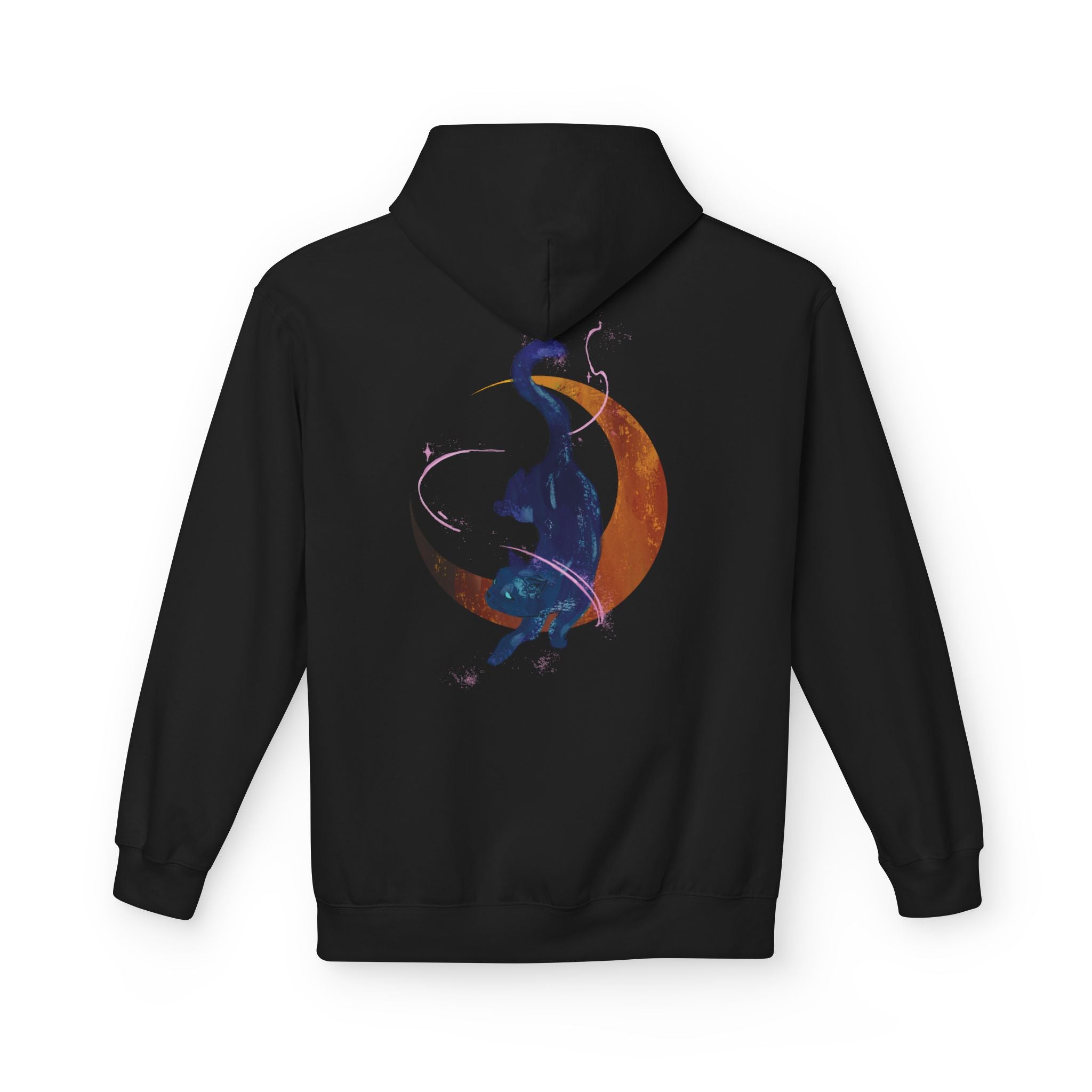 Lunar Cat Hoodie (Unisex) Couple